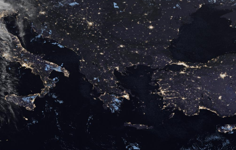 Τελευταία δορυφορική εικόνα νεφοκάλυψης Τελευταία δορυφορική εικόνα νεφοκάλυψης