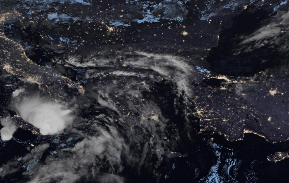 Τελευταία δορυφορική εικόνα νεφοκάλυψης Τελευταία δορυφορική εικόνα νεφοκάλυψης