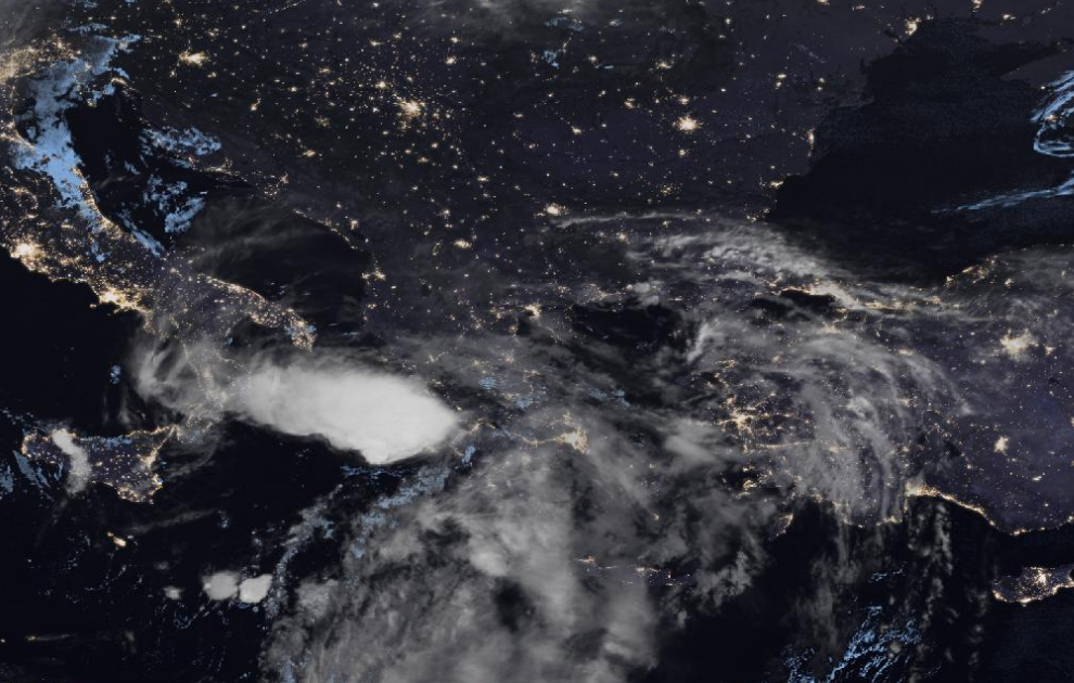 Τελευταία δορυφορική εικόνα νεφοκάλυψης Τελευταία δορυφορική εικόνα νεφοκάλυψης