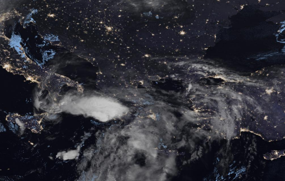 Τελευταία δορυφορική εικόνα νεφοκάλυψης Τελευταία δορυφορική εικόνα νεφοκάλυψης