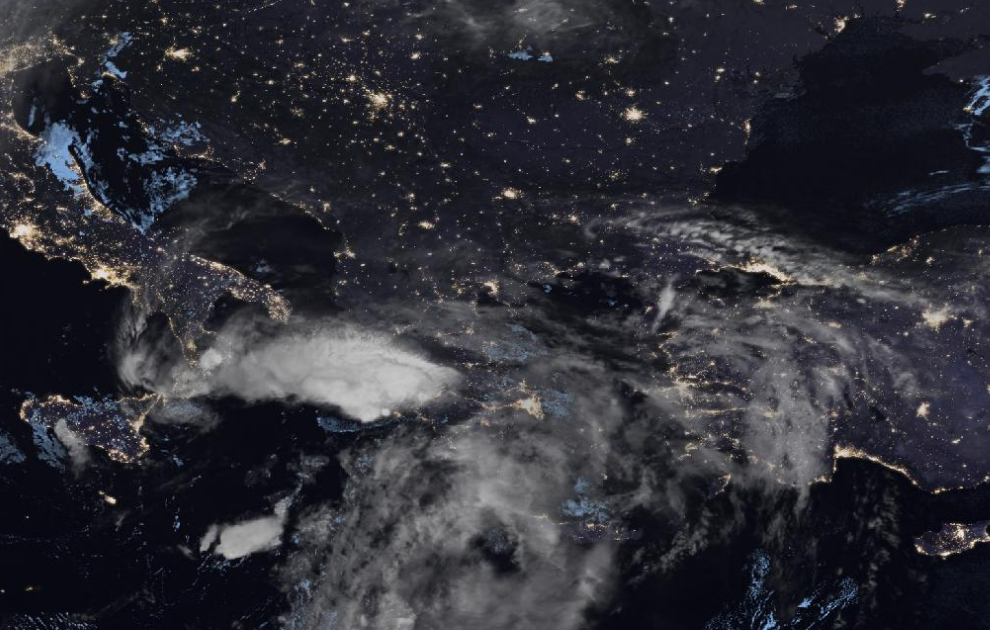 Τελευταία δορυφορική εικόνα νεφοκάλυψης Τελευταία δορυφορική εικόνα νεφοκάλυψης